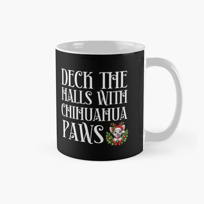 Chihuahua Christmas Quote Mug