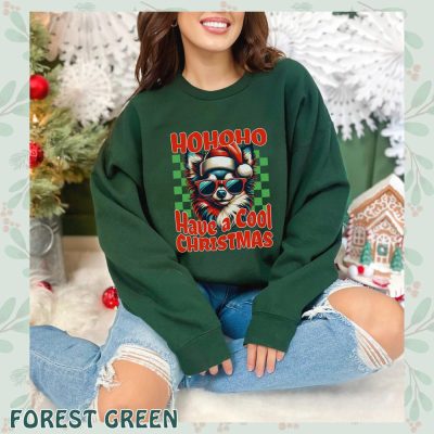 Long Haired Chihuahua Christmas Sweatshirt