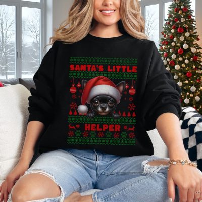 Personalized Chihuahua Family Christmas Sweatshirt