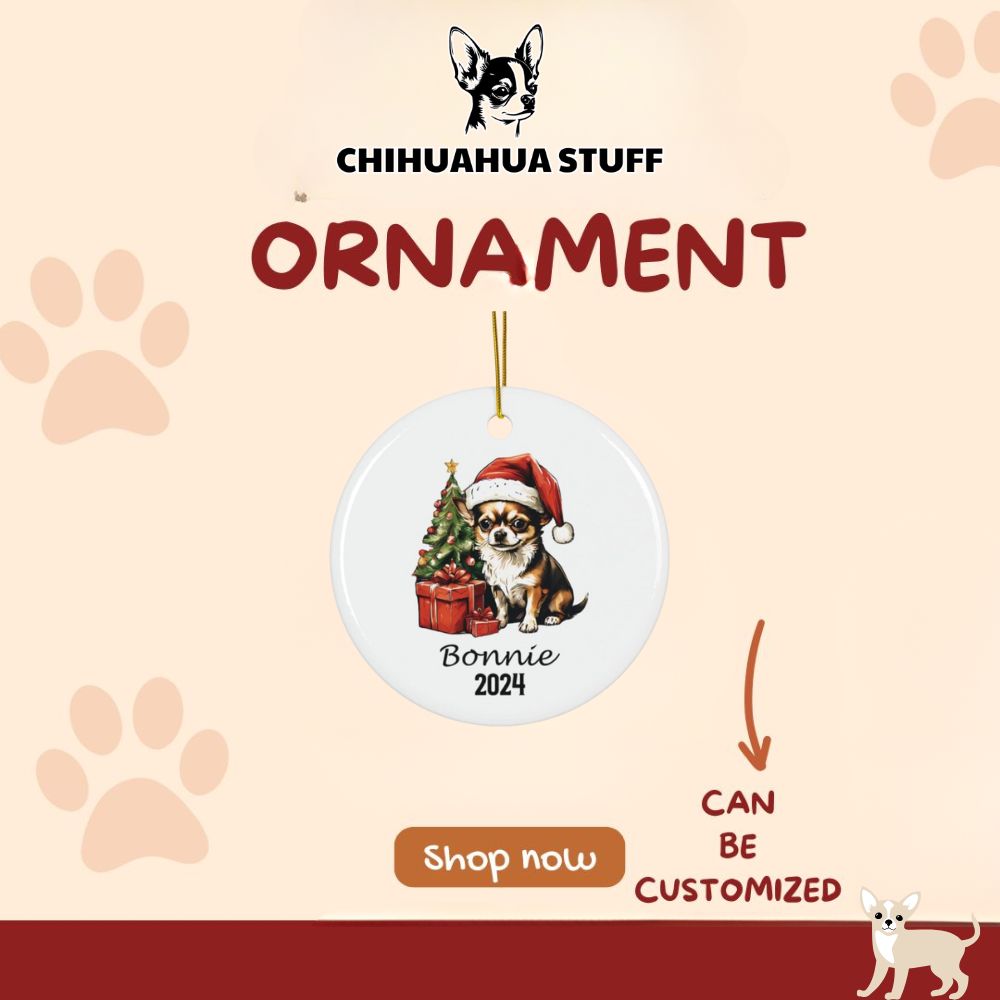 Personalized Chihuahua Ornament