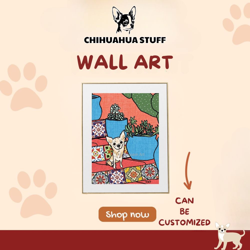 Personalized Chihuahua Wall Art