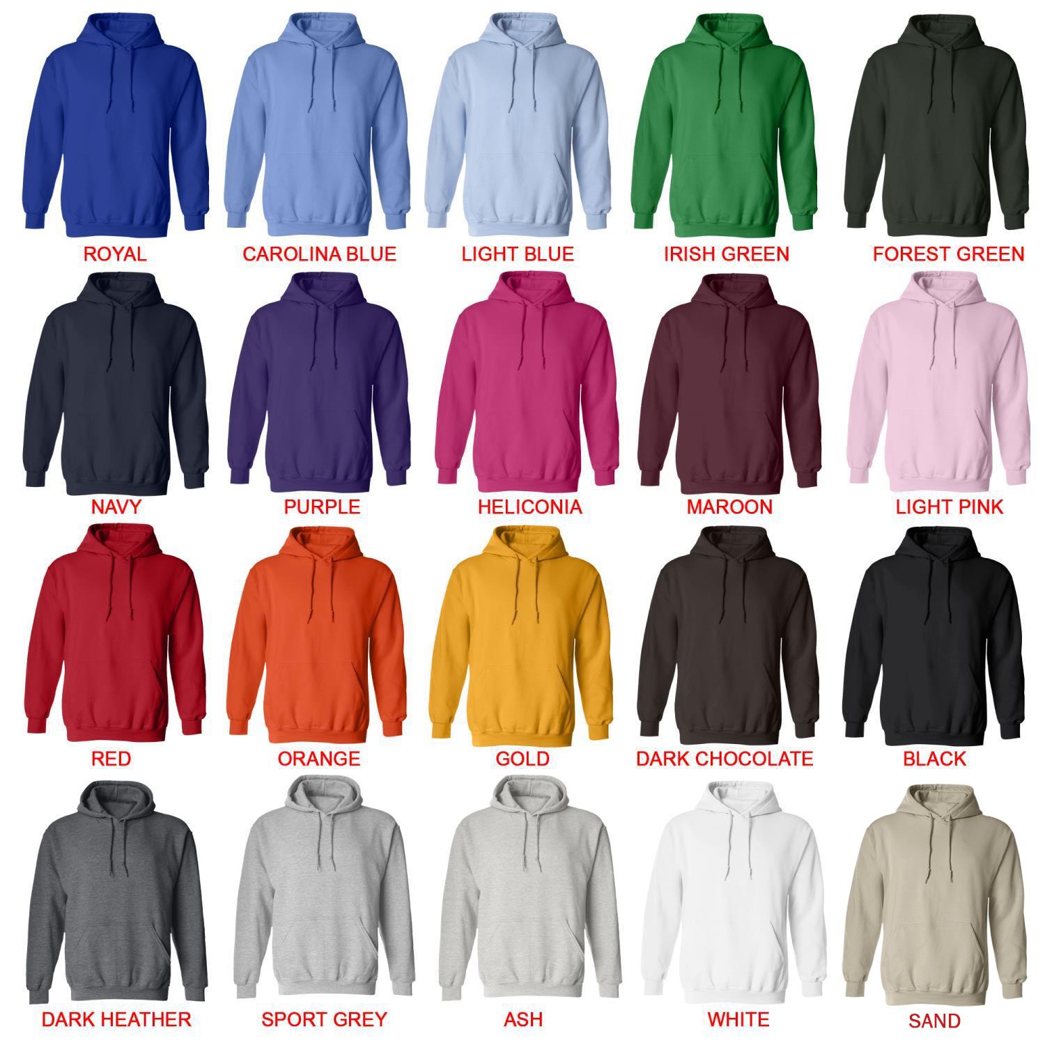 hoodie color chart - Chihuahua Stuff